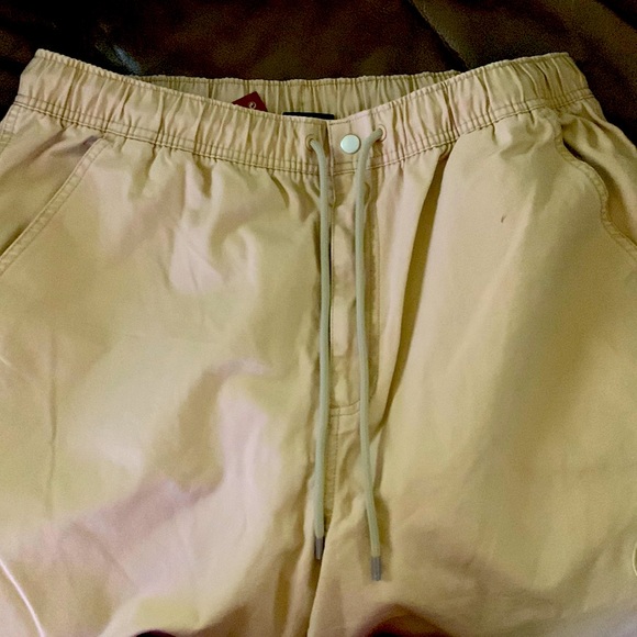 NWT tall Jordan Collab Travis Scott Carpenters khaki canvas pants XLT joggers - Picture 6 of 16